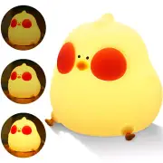 Cute Chicken Night Light Beside Nursery Night Light Dimmable Rechargeable L7L5