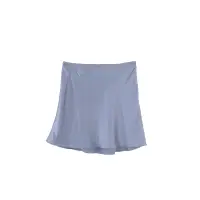 在飛比找蝦皮購物優惠-Alexanderwang 緞面短裙 水藍 S