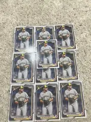 2024 Bowman Corbin Burnes 10 Card Lot