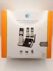 AT&T Cordless Phone with Digital Answering System 3 Handsets CL82315 New Sealed!