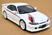 Otto 1/18 - Nissan Silvia Spec-R Nismo Aero S15 White 2000 Resin Scale Model Car