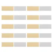 10 Pairs Zinc Electroplating Strips Zinc Plating Sheet Anode Sheet Set