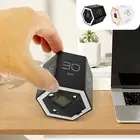 Cube Timer Flip Focus Timer 1/5/10/25/30/60 Minutes and Custom Countdown ShDJf