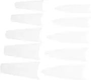 VINTORKY 2 Boxes Nail Set Manicure Tools Fake Clear Nails Tips Matte Nail Tips Manicure Fingernails Clear Nail Extensions Nail Art Mold Matte Nail Extensions Transparent Plastic