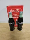 Coca Cola Ceramic Salt & Pepper Shakers 1994 Mini Bottles New In Original Box
