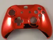 Chrome Red Front Shell For Xbox One S Controller - New - Model 1708