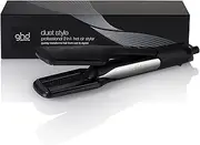 [ghd] Duet Style, 2-in-1 Hair Dryer and hair Straightener, Transform Hair From Wet To Dry In One Tool, On All Hair Types, Lengths And Textures, Black (AU Plug)