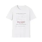 Pablo Picasso Lithograph Art Peace Dove Haring Warhol T Shirt