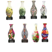 Pintoo 3D Vase Jigsaw Puzzle 160pcs - Carp w/ Lotus
