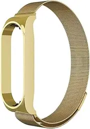 Sports Milan Ring Strap Suitable Fit For Xiaomi Mi Band 7 NFC Replacement Strap Suitable Fit For Mi Band 5 4 3 6