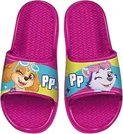 [eplusm] Paw Patrol Clogs for Girls Skye Children's Sandals Mules Slippers Garden Shoes Non-Slip Beach Shoes Size 24-31