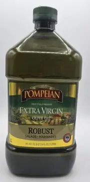 Pompeian Robust First Cold Pressed Extra Virgin Olive Oil - 101 fl oz - 11/2025