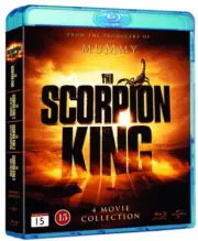 The Scorpion King (4 Film Collection) NEW Cult Blu-Ray 4-Disc Set Dwayne Johnson