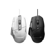 Logitech G502 X Wired Gaming Mouse Black White Hybrid Optical-Mechanical Primary