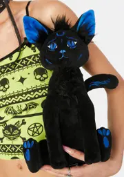 [The Grave Girls] Furry Familiar Cat Plushie