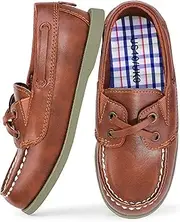 [HOMEHOT] Boys Dress Shoes Casual School Shoes Slip on Boys Loafers (Toddler/Little Kid/Big Kid)