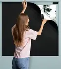 100% Blackout Curtains, Portable Blackout Curtains, Window Blackout Film No D...