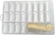 Plastic Embroidery Floss Bobbins with Winder, 100Pcs Thread Friendship Bracelet