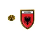 pins pin's flag national badge backpack hat shield world albania