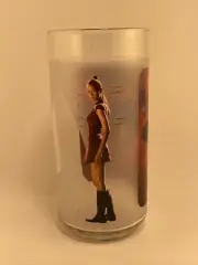 STAR TREK UHURA & ENTERPRISE SPACESHIP DRINKING GLASS CUP