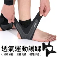 在飛比找樂天市場購物網優惠-公司貨 AOLIKES 專業運動防護透氣護腳踝 運動護具 籃