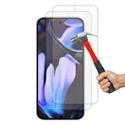 2 Pack MEZON Google Pixel 9 Pro XL Clear Tempered Glass Screen Protectors