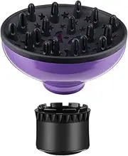 Salon Hair Dryer Diffuser Nozzle Fit for Curly Hair Easy Drying Tool for Waves Attachment