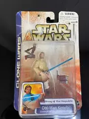 NEW Star Wars Obi-Wan Kenobi Army of the Republic Action Figure with Combat Belt