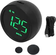 2 6in HUD Display GPS Speedometer Multiple Function Overspeed Fatigue Driving Reminder for Car Motorcycle SUV Van RV Bus Green Light (ZohisinxPujxDS-11)