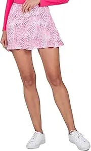 [IBKUL] Athleisure Wear UPF 50+ Icefil Cooling Alena Print Swing Skort – 22539