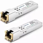 2Pack 1.25G SFP-T, 1000BASE-T Gigabit Copper SFP Transceiver, SFP to Ethernet...