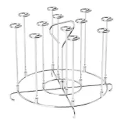 Dehydrator Rack Detachable Vertical Barbecue Skewers Stand for 6QT Air Fryers