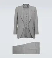 [Tom Ford] Tom Ford Dyllan wool and silk three-piece suit AU 90 grey