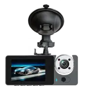 3in Dashcam Three lenses Car DVR Parking Monitor Lens Angle Adjustable G-sensor