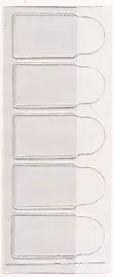 Frame-A-Coin vinyl Sleeve / Holder Flip for 1 oz Silver Bar - Storage - Pk of 5