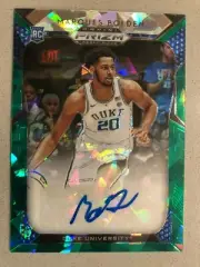 2019-20 Panini Prizm Draft Picks Marques Bolden FOTL Rookie Auto # 8/18