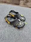 Harry Potter Hufflepuff Crocs Unisex Clog Black M10 W12 NWT