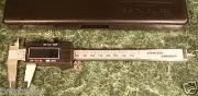 3in1 6" FRACTIONAL SAE and METRIC DECIMAL ELECTRONIC DIGITAL CALIPER With CASE