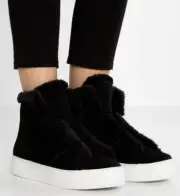 DKNY Donna Karan Mason Fur Shearling Shoes Boots Shoes Trainers 39