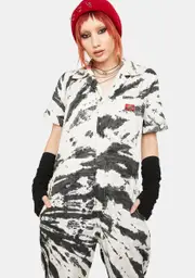 [Dolls Kill x Dickies Girl] Tie Dye Coveralls