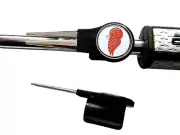 New Putter Mounted Divot Tool and Ball Marker-REDWINGS