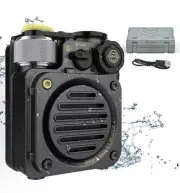 Muzen Wild Mini Rugged Outdoor Speaker, Bluetooth Portable Speaker, Sealed Box