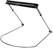 LIGIGWASH Practical Harmonica Neck Holder Frame Harp Rack for Harmonicas Black Hands Support for Music Lovers for Students