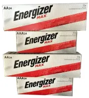 Energizer Alkaline AA & AAA Combo Pack (100+100) X 2 Max Batteries - FRESH DATE!