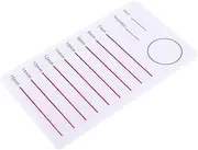 Acrylic False Lashes Glues Pallet Eyelash Extension Stand Holder Board Plate