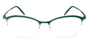Silhouette Lite Arcs 4556 5040 Men's Glasses Green Size 52 - Private Health Rebate - Blue Light Block Available