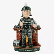 Sparty Michigan State Spartans Holiday Mascot Bobblehead NCAA