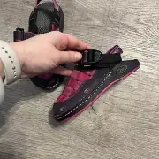 Chaco Size 11 paradox closed toe sandals Pink & Purple nwot