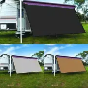 10*18' RV Awning Shade Kit Sunblock Shade Panel 90%UV Resist and Privacy Protect