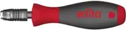 Wiha 387 Screwdriver with SoftFinish CentroFix Bit Holder, 1/4 Inch